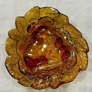 Carnival Glass Candy Dish